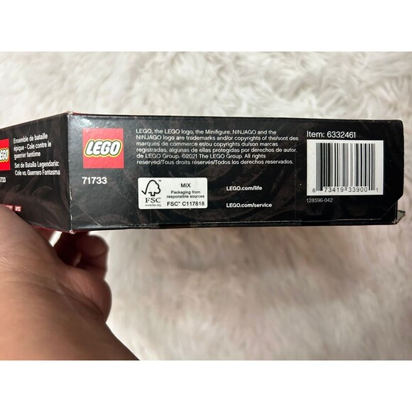 New LEGO 71733 Epic Battle Set Cole Vs Ghost Warrior Building Toy - Picture 2 of 3